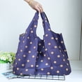 thumbnail image 2 of Waterproof Reusable Shopping Bag with Hidden Compartment, Foldable Nylon Tote for Groceries, Travel, Daily Use, 2 of 8