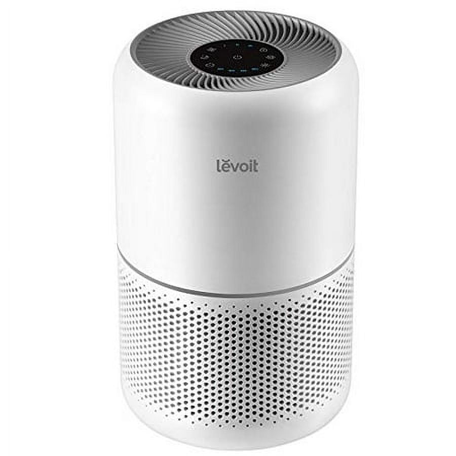 LEVOIT Air Purifier for Home Allergies Pets Hair in Bedroom H13 True HEPA Filter 24db Filtration System Cleaner Odor Eliminators Ozone Free Remove 99.97% Dust Smoke Mold Pollen Core 300 White