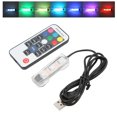 thumbnail image 3 of Fish Tank Amphibious Lighting Lamp, LED Aquarium Light Micro Landscape Fish Tank Remote Control Light with Remote Control for Medium Small Aquarium Fish Tanks, 3 of 7
