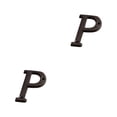 thumbnail image 2 of Transemion Durable And Rustproof Metal House Number Plaque For Stylish Door Decoration B17--P 2Set, 2 of 6