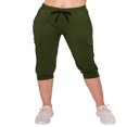 thumbnail image 2 of CHOK Pantalon Cargo Jogger Décontracté Super Doux pour Femmes Noir G, 2 of 6