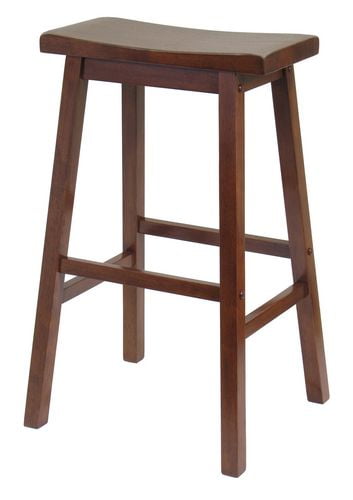 Winsome Tabouret de bar en selle Satori, naturel