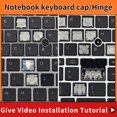 thumbnail image 1 of Replacement Keycap Key cap &Scissor Clip&Hinge For HP EliteBook 850 G5 G6 855 G5 755 G5 750 G5 Keyboard 1Keycap Hinge Rubber, 1 of 5