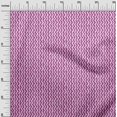 thumbnail image 3 of oneOone Georgette Viscose Fuschia Pink Fabric Chevron Sewing Craft Projects Fabric Prints By Yard 42 Inch Wide, 3 of 4