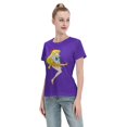 thumbnail image 4 of T-Shirt Basique à Manches Courtes pour Femmes Sailor Moon Aino Minako, 4 of 6