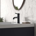 thumbnail image 1 of Ancona Valencia Series Single Lever Bathroom Faucet in Matte Black, 1 of 6