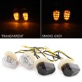 thumbnail image 2 of Clignotants Lumineux Indicateur Lampes Clignotant pour Yamaha FZ6R FZ1 YZF R1 R6 R6S FZ09 FZ8 TMAX, 2 of 7