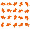 thumbnail image 1 of Labymos 20pcs Artificial Fish Fake Fish Plastic Floating Fish for Artificial Aquarium Orange Goldfish Ornament, 1 of 8