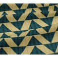 thumbnail image 5 of oneOone Viscose Jersey Fabric Stripe|Diamond & Triangle Geometric Printed Craft Fabric BTY 60 Inch Wide, 5 of 5