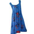 thumbnail image 2 of SMihono Robe d'Été pour Femmes Grande Taille Femmes Dames Mode Imprimée Aguichant en Dentelle Robe Sans Manches, 2 of 4