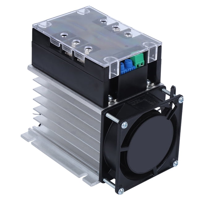 Motor Start Module, Motor Controller, Single-Phase Practical Fan For Water Pump Ordinary Single-phase Motor Vehicle Module + Radiator
