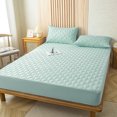 thumbnail image 3 of YAOMOBB Water-resistant Mattress Protector Waterproof Breathable Mattress Protector Soft Elastic Band slip Full Coverage Children Elderly Mattress Pad Protective, 3 of 7
