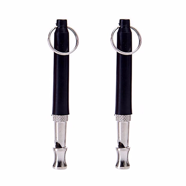 2 Pcs Dog Whistle, Professional Dog Training Whistle to Stop Barking, Adjustable