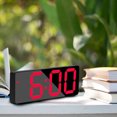 thumbnail image 3 of WIFKLSIIPG Alarm Clock Digital Battery Powered Travel Alarm Clocks Powered Non Ticking with Snooze Temperature Date Time Brightness Adjustable for Kids Adults, 3 of 3