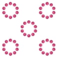 thumbnail image 3 of maskred 10 Pieces EVA Foam Golf Swing Training Exercises Balls Practice Pink 42mm 5Set, 3 of 6