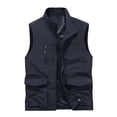 thumbnail image 1 of Birdeem Mens Work Clothes Jacket Solid Color Stand Collar Multiple Pockets Outdoor Sports Photography Leisure Coat, 1 of 10