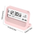 thumbnail image 3 of Horloge Numérique Transparente Affichage Température et Humidité Minuterie Réveil Électronique Multifonctionnel, 3 of 6
