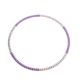 thumbnail image 3 of Anneaux Hula, Anneaux Hula Portatifs Lestés pour le Sport 6 Sections Violet Gris, 3 of 5