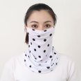 thumbnail image 2 of Women Men Scarf Mask Bandana with Ear Loops Sun Protection Outdoors Face Mask, 2 of 4