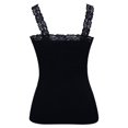thumbnail image 2 of Womens Lace Trim Camisoles - Navy, 2 of 2
