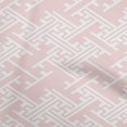 thumbnail image 1 of oneOone Polyester Spandex Light Pink Fabric Geometric Craft Projects Decor Fabric Printed By The Yard 56 Inch Wide, 1 of 4
