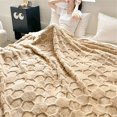 thumbnail image 4 of Double Soccer Grid Blanket Tower Velvet & Velvet Thickened For Warmth, 4 of 9