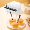 thumbnail image 5 of Birdeem Fourchette à Fruits Piano Ensemble de Fruits Européens Mignon Dessert Petite Fourchette, 5 of 5