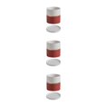 thumbnail image 2 of kurtrusly Ceramic Flower Pots For Small Spaces And Easy To Maintain Herbs Ceramic Flowerpot Ceramic Pot Planter Eco-friendly red 11*11 3Set, 2 of 6