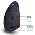 thumbnail image 2 of AnthroDesk Souris Verticale Sans Fil avec Conception Ergonomique Améliorée, 2 of 2