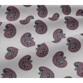 thumbnail image 5 of oneOone Viscose Jersey Fabric Paisley Block Decor Fabric Printed BTY 60 Inch Wide, 5 of 5