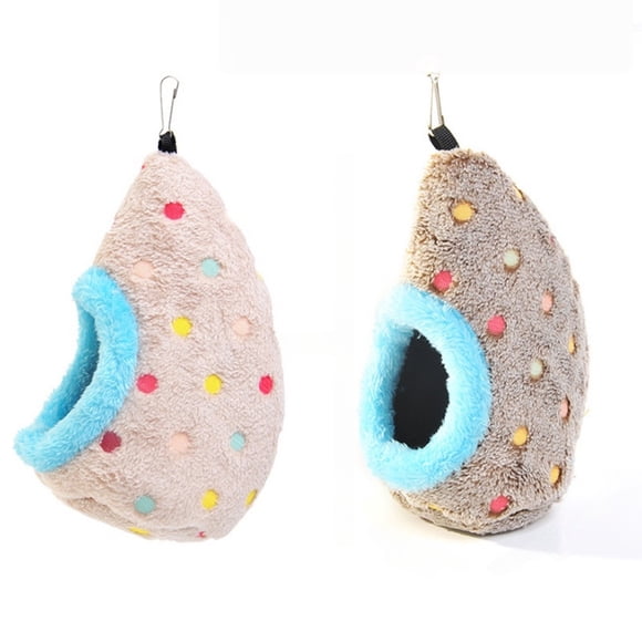 Hearth & Gear Cozy Hanging Hut Sleeping Bed For Small Medium Parrots Conures Lovebirds Finches And Birds My Texas Lady Natural Outdoor Decorations Metal Home Birdhouse Small Bulk Handmade Wooden