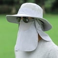 thumbnail image 3 of Maytalsory Chapeau de Protection Imperméable pour Activités Extérieures avec Capuche Réglable Kaki, 3 of 6