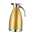 thumbnail image 2 of jifeng Carafe à Café en Acier Inoxydable Distributeur d'Eau Chaude pour Limonade Boisson au Lait Or, 2 of 9