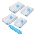 thumbnail image 3 of Dekaim Lot de 8 Sacs de Compression sous Vide Sacs Scellés sous Vide pour Sacs de Rangement de Vêtements Sacs de Vêtements Réutilisables sous Vide de Voyage, 3 of 14