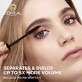 thumbnail image 3 of L'Oréal Paris Voluminous Original Mascara, Volumizing and Separating, Washable Deep Burgundy, 8.5 ml, 3 of 8