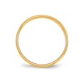 thumbnail image 4 of 14K Yellow Gold 4mm Flat Wedding Band Ring with Step Edge, 4 of 5