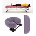 thumbnail image 4 of Coussin de Berceau pour le Visage 3 en 1 Réglable pour Table de Massage Lit de Chaise Violet, 4 of 8