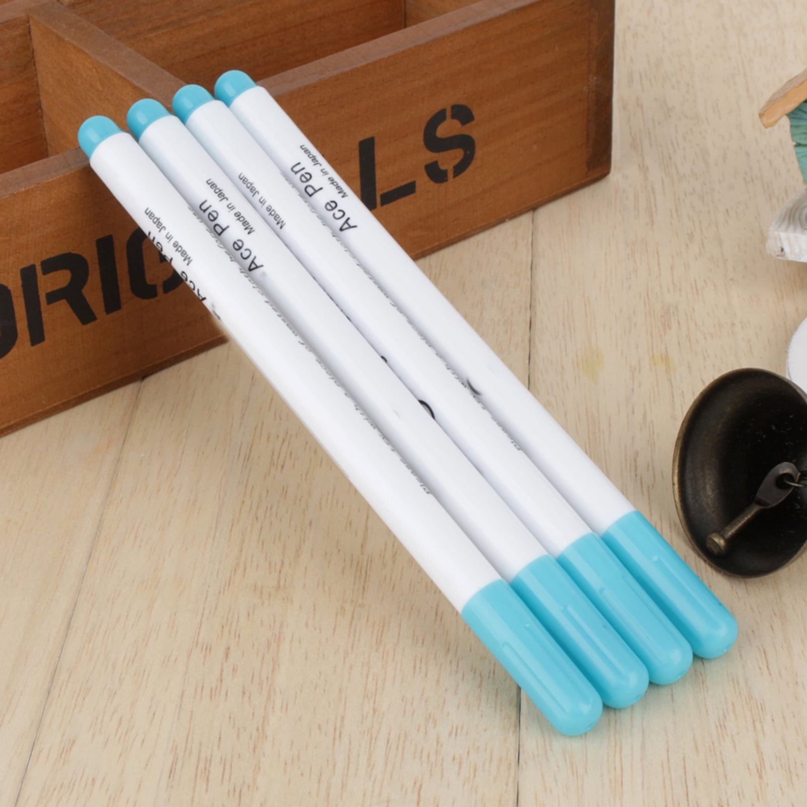 Erasable Maker Pen Markers Pens Marker Ink Pen 4Pcs Grommet Blue  Stitch Water Soluble Pen Cheese Markers