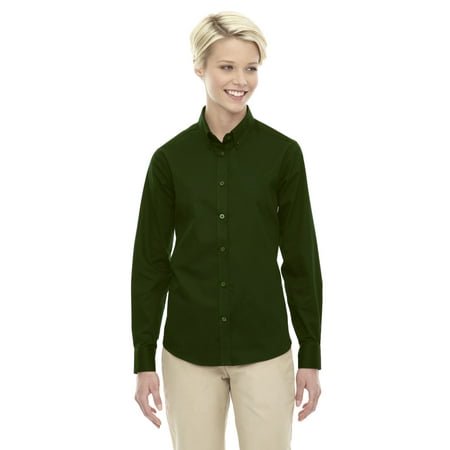 Ash City - Core 365 Ladies' Operate Long-Sleeve Twill Shirt