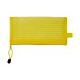 thumbnail image 2 of Mohdy 1Pc Solid Color Striped Hollowed-Out Horizontal Mesh Pencil Case,Document Storage,Yellow A,Zipper Mesh Pouch Pencil Pen Case Pencil Storage Pouches Pencil Bag Multipurpose Travel Bags, 2 of 9