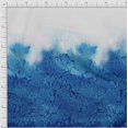 thumbnail image 2 of oneOone Cotton Cambric Blue Fabric Texture Panel Craft Projects Decor Fabric Printed By The Yard 56 Inch Wide, 2 of 3