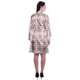 thumbnail image 4 of Moomaya Peignoirs Imprimés pour Femmes à Manches Kimono en Satin Soyeux pour la Préparation, Peignoir de Mariée, Couvre-Maillot, 4 of 7