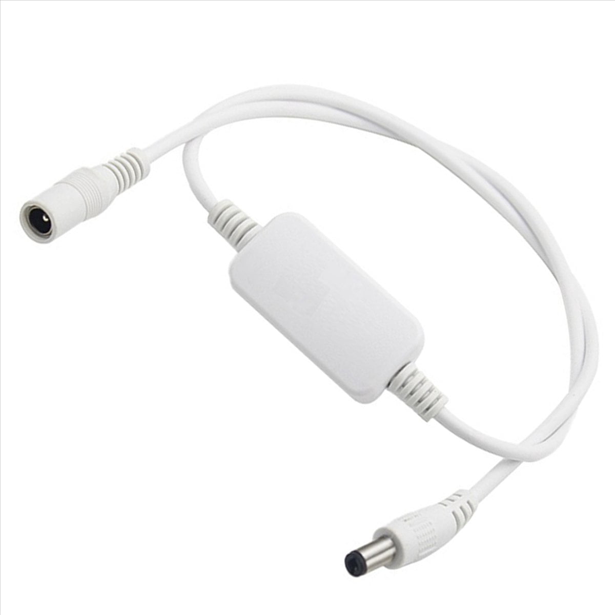 5X 24 Hour Auto Reboot Router Routing Timer Reset Tool DC Power Timing Fiber Modem Router DC Power Manager White