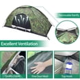 thumbnail image 3 of yeacher Camouflage Pattern Camping Single Tent Backpacking Tent For Camping And Hiking, 3 of 7