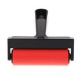 thumbnail image 1 of yuksok 4 Inch Rubber Brayer, Brayer Ink Roller, Soft Rubber Roller with Plastic Handle,, 1 of 9