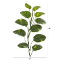 thumbnail image 2 of Nearly Natural 4357-S4 4 ft. Large Leaf Pothos Artificial Vinning Plant - Set of 4, 2 of 2