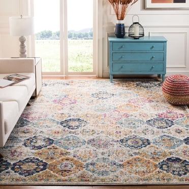 SAFAVIEH Madison Judith Geometric Floral Area Rug