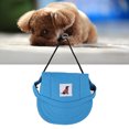 thumbnail image 4 of Casquette de Baseball pour Animaux, Casquette de Baseball pour Chien Ajustable Élégante et Mignonne pour Chiens Moyens Bleu,Rouge,Noir,Léopard,Fleur, 4 of 8