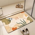 thumbnail image 2 of Iumwxz Bathroom Mat Diatomite Bathroom Water-Absorbent Floor Mats Bathroom Doorway Non-Slip Foot Mats Sink Toilet-Drying Floor Mats Floor Mat Bathroom Rug Multicolor Polyester, 2 of 9