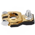 thumbnail image 1 of 2Pcs Car Battery Terminal Wire Cable Clamp Quick Release Clamp Clip Connector Auto Caravan Boat 12V 24V Positive + Negative Copper Mingyiq, 1 of 9